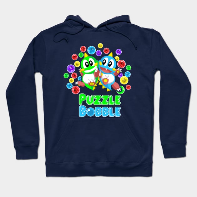 Puzzle Bobble Hoodie by FallingStar